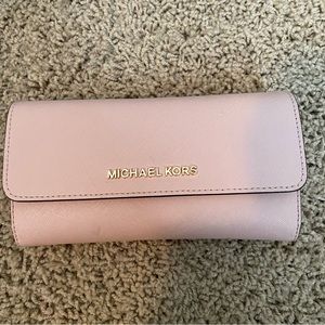 Michael Kors Pink Wallet
